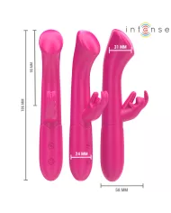 INTENSE - JULIETA VIBRATEUR RABBIT 18,6 CM 10 VIBRATIONS ROSE INTENSE - JULIETA VIBRATEUR RABBIT 18,6 CM 10 VIBRATIONS ROSE