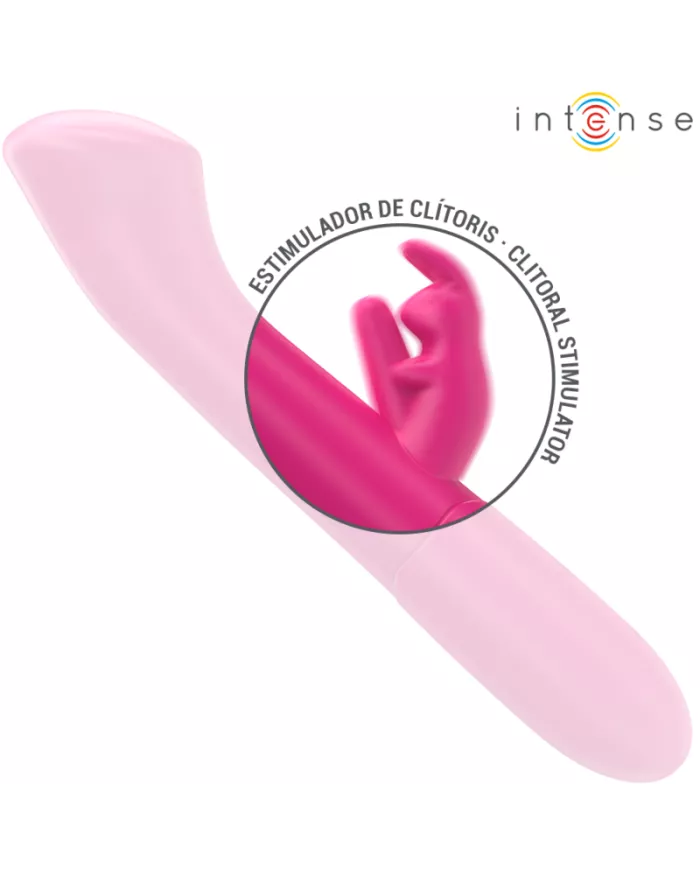 INTENSE - JULIETA VIBRATEUR RABBIT 18,6 CM 10 VIBRATIONS ROSE INTENSE - JULIETA VIBRATEUR RABBIT 18,6 CM 10 VIBRATIONS ROSE