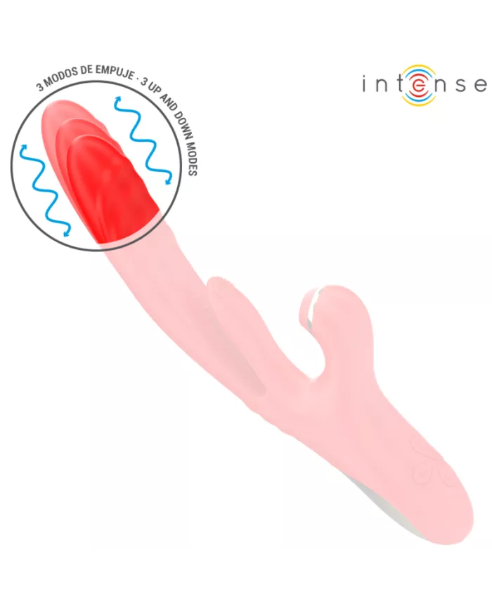 INTENSE - KAROL VIBRATEUR MULTIFONCTION POUSSÉE & STIMULATION & ONDES STIMULANTES ROUGE INTENSE - KAROL VIBRATEUR MULTIFONCTION POUSSÉE & STIMULATION & ONDES STIMULANTES ROUGE