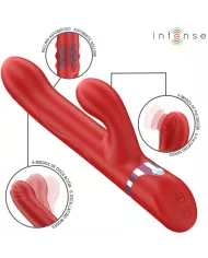 INTENSE - LELE VIBRATEUR MULTIFONCTION ROTATIF & OSCILLANT & STIMULANT ROUGE INTENSE - LELE VIBRATEUR MULTIFONCTION ROTATIF & OSCILLANT & STIMULANT ROUGE