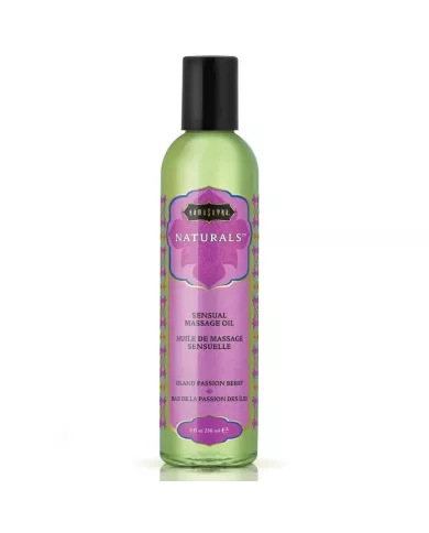 KAMASUTRA - HUILE DE MASSAGE NATURELLE BAIE DE LA PASSION 236 ML KAMASUTRA - HUILE DE MASSAGE NATURELLE BAIE DE LA PASSION 236 ML