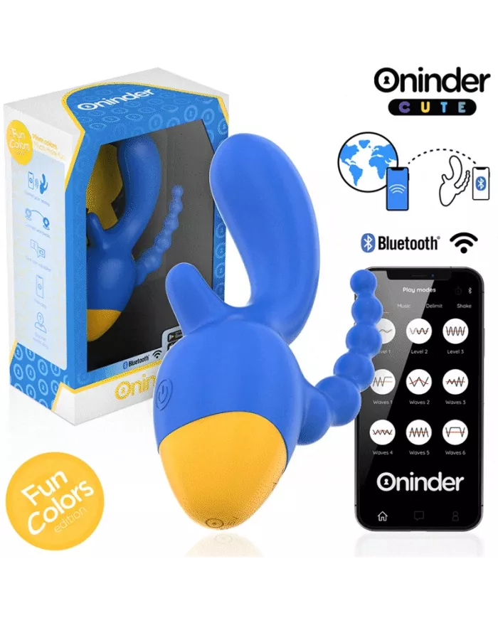 ONINDER CUTE - LOVE 3 SOME TRIPLE VIBRATEUR - APPLICATION GRATUITE DANS LE MONDE ENTIER
