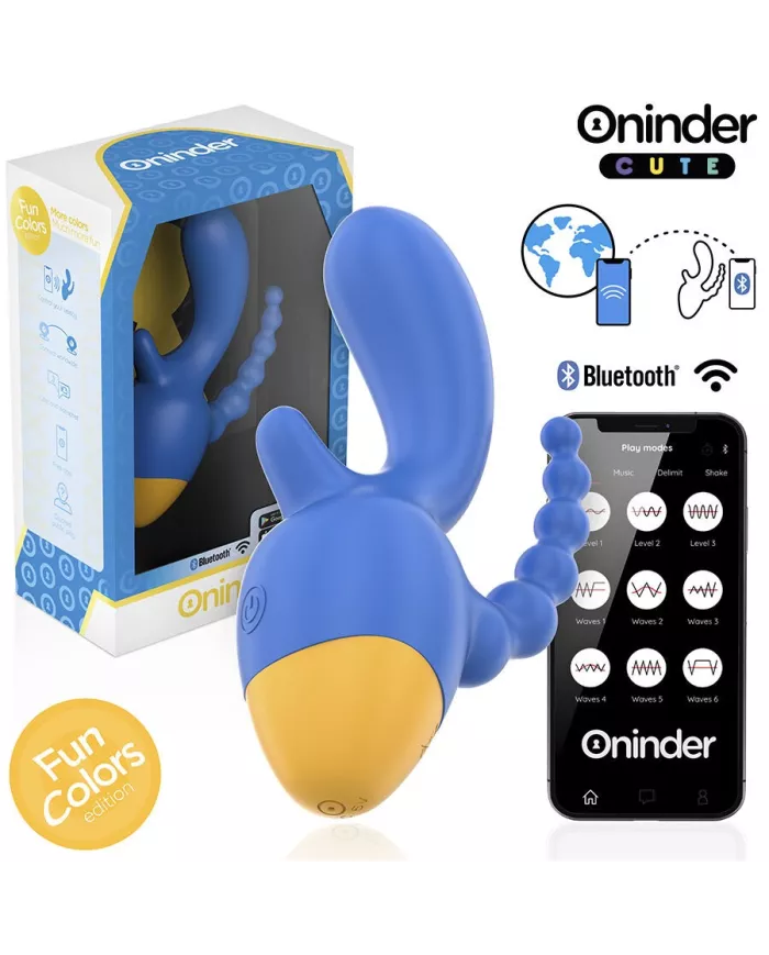 ONINDER CUTE - LOVE 3 SOME TRIPLE VIBRATEUR - APPLICATION GRATUITE DANS LE MONDE ENTIER
