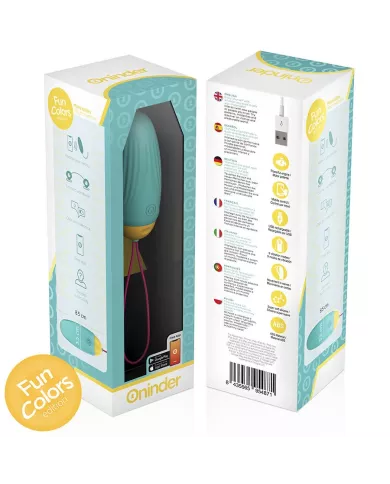 ONINDER CUTE - ŒUF VIBRO-ROTATIF EN SILICONE AVEC PIERRE PRÉCIEUSE - APPLICATION GRATUITE DANS LE MONDE ENTIER