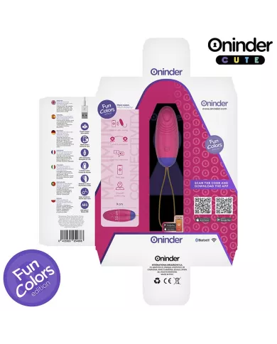 ONINDER CUTE - ŒUF EN SILICONE À VIBRATION ET À ONDE AMOUREUX - APPLICATION GRATUITE DANS LE MONDE ENTIER