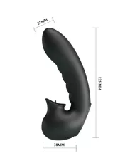 PRETTY LOVE - HOBGOBLIN BOÎTE À DOIGTS VIBRANTS 12 VIBRATIONS + STIMULATEUR DE CLITORIS NOIR PRETTY LOVE - HOBGOBLIN BOÎTE À DOIGTS VIBRANTS 12 VIBRATIONS + STIMULATEUR DE CLITORIS NOIR