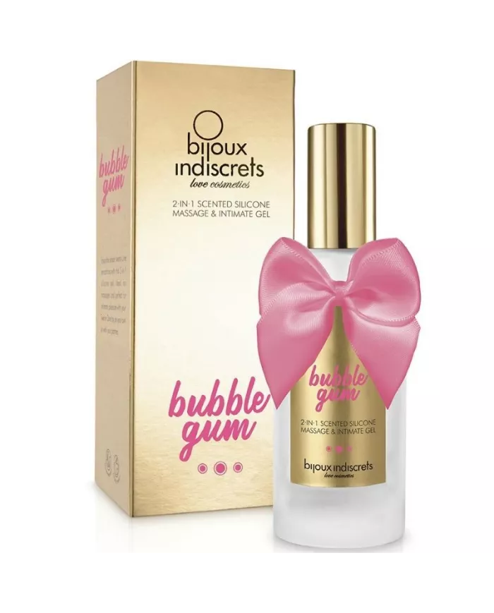 BIJOUX - BUBBLE GUM GEL 2 EN 1 SILICONE GOMME FRAISE 100 ML BIJOUX - BUBBLE GUM GEL 2 EN 1 SILICONE GOMME FRAISE 100 ML