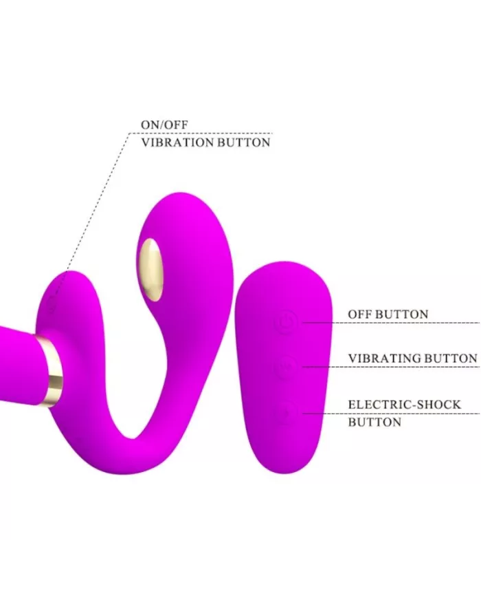 PRETTY LOVE - THUNDERBIRD DOUBLE VIBRATEUR STRAP-ON AVEC TÉLÉCOMMANDE VIOLET PRETTY LOVE - THUNDERBIRD DOUBLE VIBRATEUR STRAP-ON AVEC TÉLÉCOMMANDE VIOLET