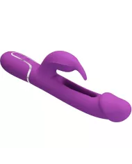 PRETTY LOVE - KAMPAS VIBRATEUR LAPIN MULTIFONCTION 3 EN 1 VIOLET PRETTY LOVE - KAMPAS VIBRATEUR LAPIN MULTIFONCTION 3 EN 1 VIOLET