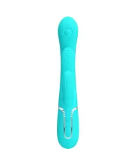 PRETTY LOVE - SHANIA TRIPLE RABBIT VIBRATEUR MULTIFONCTION 3 EN 1 BLEU