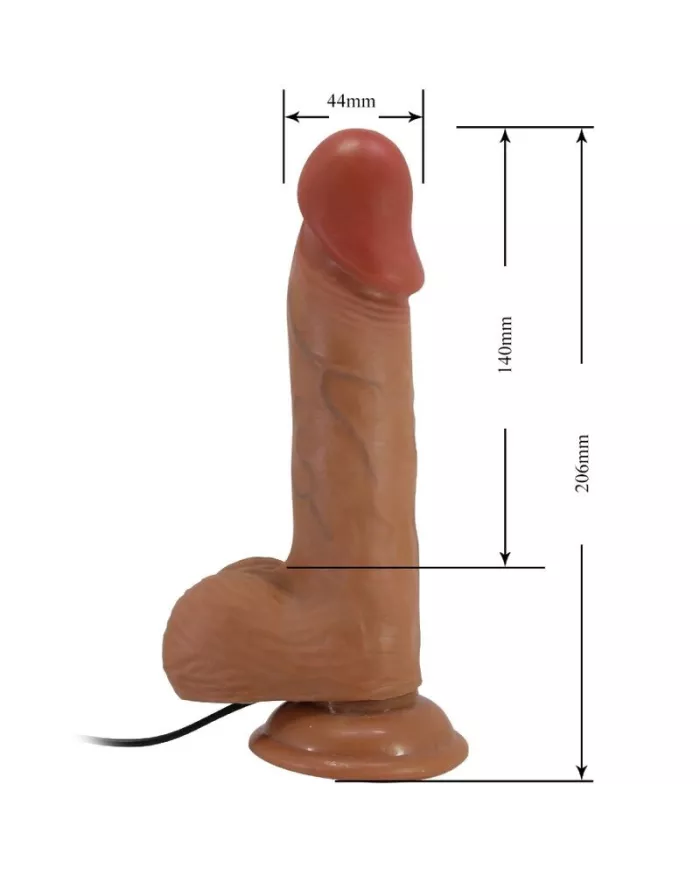 BAILE - CATOBLEPAS VIBRATEUR RÉALISTE 20,6 CM FLESH TÉLÉCOMMANDE