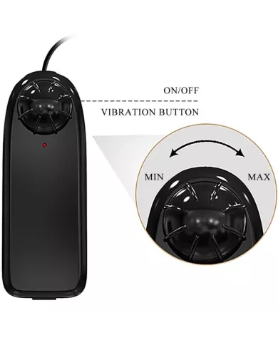 BAILE - CATOBLEPAS VIBRATEUR RÉALISTE 20,6 CM FLESH TÉLÉCOMMANDE