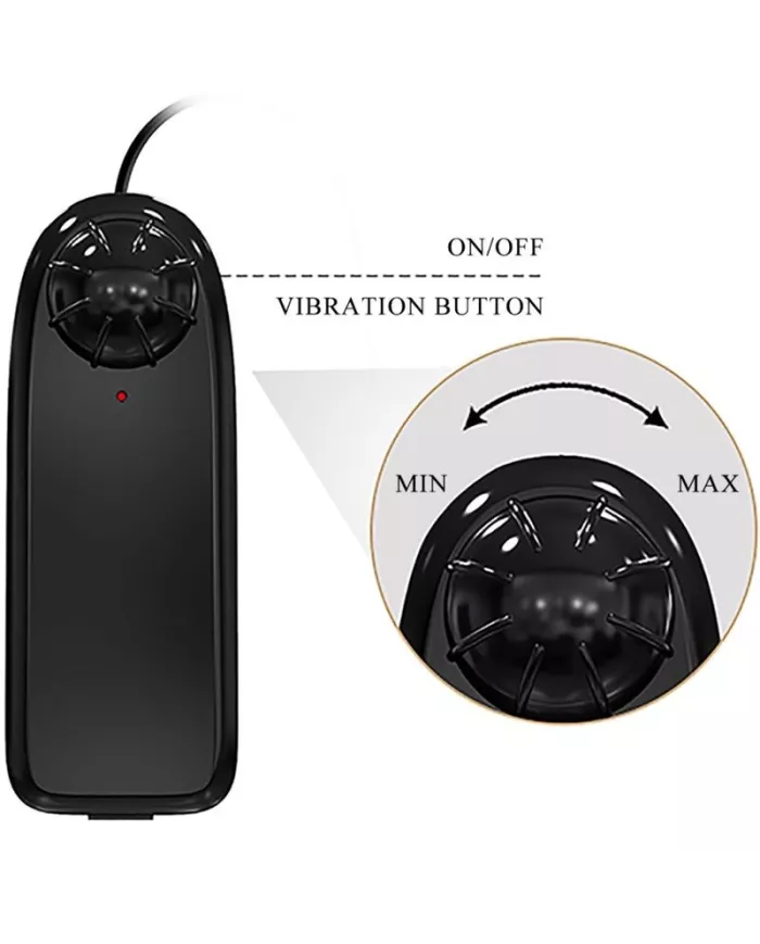 BAILE - CATOBLEPAS VIBRATEUR RÉALISTE 20,6 CM FLESH TÉLÉCOMMANDE