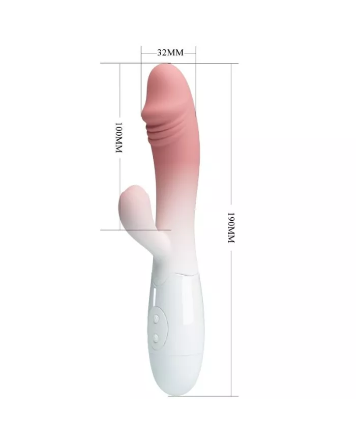 PRETTY LOVE - VIBRATEUR SNAPPY RABBIT 30 VIBRATIONS ROSE PRETTY LOVE - VIBRATEUR SNAPPY RABBIT 30 VIBRATIONS ROSE