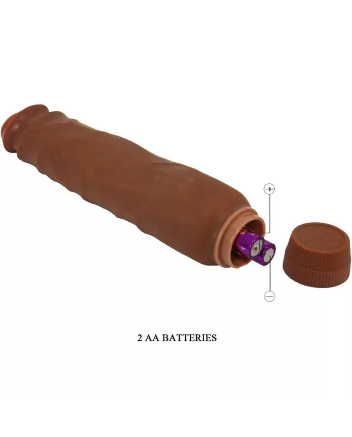 BAILE - JACK VIBRATEUR RÉALISTE 26 CM MULÂTRE