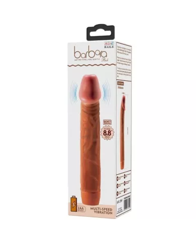 BAILE - VIBRATEUR RÉALISTE BOB 22,5 CM MULÂTRE