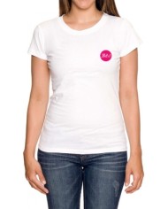Tee-shirt  J&M blanc - spécial  femme
