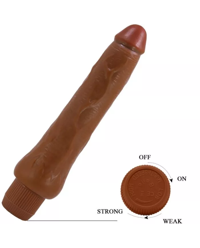 BAILE - VIBRATEUR RÉALISTE DRYADE 25 CM MULÂTRE BAILE - VIBRATEUR RÉALISTE DRYADE 25 CM MULÂTRE