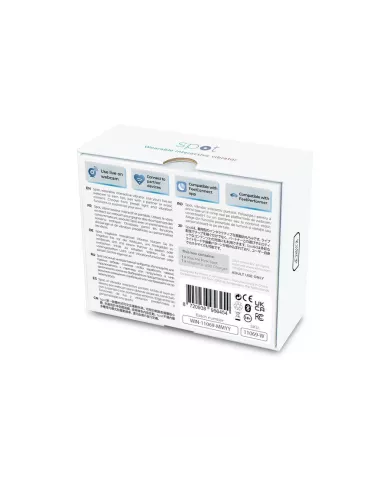 KIIROO - VIBRATEUR SPOT KISS ME EN FORME DE U ROSE