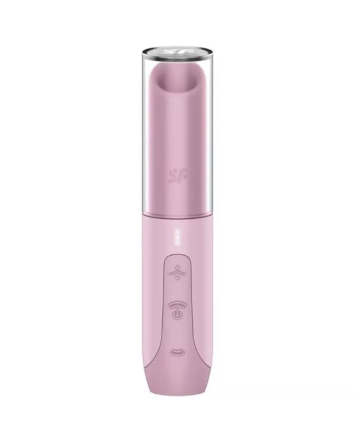 SATISFYER - STIMULATEUR DE CLITORIS SECRET KISS WAVE ROSE