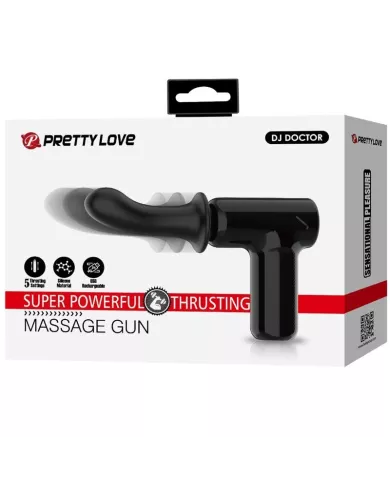 PRETTY LOVE - MASSEUR DJ DOCTOR 5 RÉGLAGES NOIR