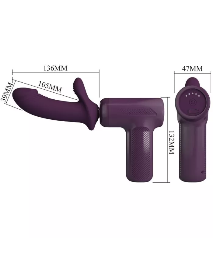 PRETTY LOVE - MASSEUR DJ SCHOLAR 5 RÉGLAGES VIOLET PRETTY LOVE - MASSEUR DJ SCHOLAR 5 RÉGLAGES VIOLET