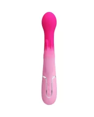 PRETTY LOVE - VIBRATEUR LAPIN MULTIFONCTION 3 EN 1 DEJON ROSE PRETTY LOVE - VIBRATEUR LAPIN MULTIFONCTION 3 EN 1 DEJON ROSE