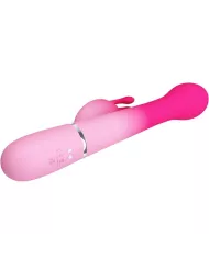 PRETTY LOVE - VIBRATEUR LAPIN MULTIFONCTION 3 EN 1 DEJON ROSE PRETTY LOVE - VIBRATEUR LAPIN MULTIFONCTION 3 EN 1 DEJON ROSE