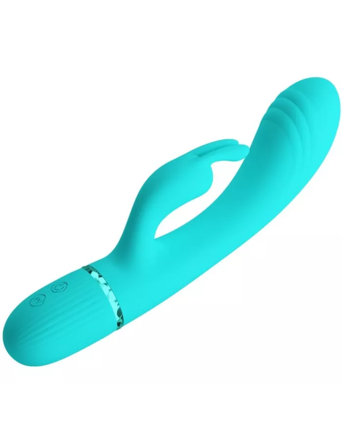 PRETTY LOVE - VIBRATEUR SCOCCO LAPIN TURQUOISE PRETTY LOVE - VIBRATEUR SCOCCO LAPIN TURQUOISE