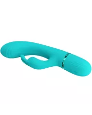PRETTY LOVE - VIBRATEUR SCOCCO LAPIN TURQUOISE PRETTY LOVE - VIBRATEUR SCOCCO LAPIN TURQUOISE
