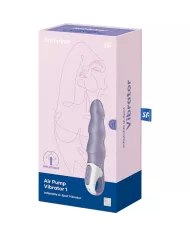 SATISFYER - VIBRATEUR À POMPE À AIR 1 VIBRATEUR GONFLABLE POUR POINT G VIOLET SATISFYER - VIBRATEUR À POMPE À AIR 1 VIBRATEUR GONFLABLE POUR POINT G VIOLET