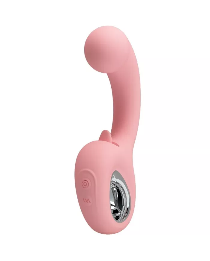 PRETTY LOVE - VIBRATEUR POINT G + STIMULATEUR DE CLITORIS ERYNNYES 10 VIBRATIONS ROSE PRETTY LOVE - VIBRATEUR POINT G + STIMULATEUR DE CLITORIS ERYNNYES 10 VIBRATIONS ROSE