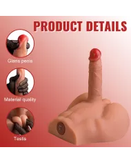 XISE - PEEL DILDO ASS GODE RÉALISTE MASTURBATEUR POSITION FRONTALE AVEC POUSSÉE 17,5 CM XISE - PEEL DILDO ASS GODE RÉALISTE MASTURBATEUR POSITION FRONTALE AVEC POUSSÉE 17,5 CM
