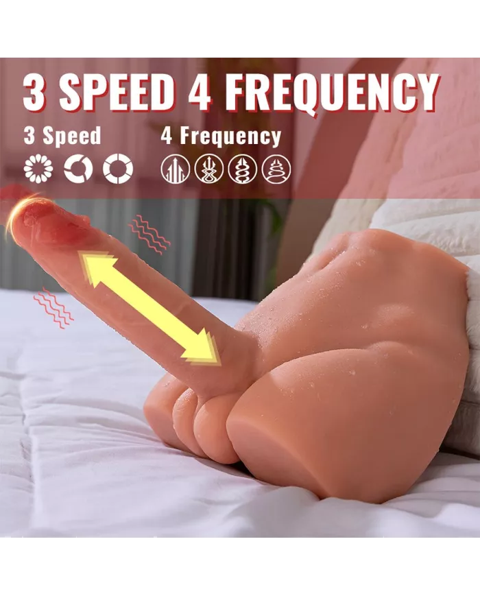 XISE - PEEL DILDO ASS GODE RÉALISTE MASTURBATEUR POSITION FRONTALE AVEC POUSSÉE 17,5 CM XISE - PEEL DILDO ASS GODE RÉALISTE MASTURBATEUR POSITION FRONTALE AVEC POUSSÉE 17,5 CM