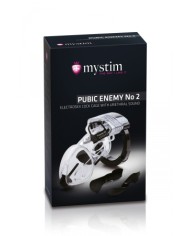 Cage pénis électro-stimulation Pubic Enemy N°2 - Mystim