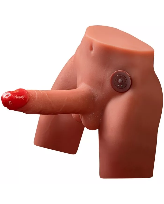 XISE - JASON GODE MASTURBATEUR RÉALISTE AVEC POUSSÉES ET VIBRATIONS 17 CM XISE - JASON GODE MASTURBATEUR RÉALISTE AVEC POUSSÉES ET VIBRATIONS 17 CM