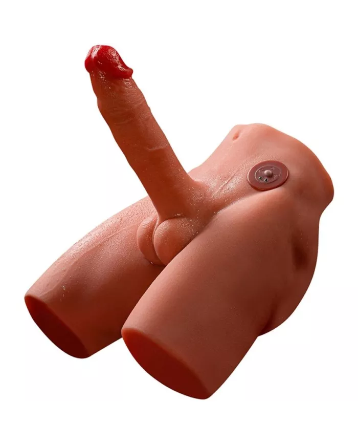 XISE - JASON GODE MASTURBATEUR RÉALISTE AVEC POUSSÉES ET VIBRATIONS 17 CM XISE - JASON GODE MASTURBATEUR RÉALISTE AVEC POUSSÉES ET VIBRATIONS 17 CM