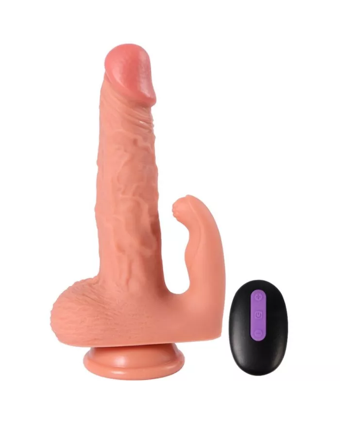 SHEQU - HAYDEN DILDO ET STIMULATEUR DE CLITORIS AVEC VIBRATION ET TÉLÉCOMMANDE 16 CM SHEQU - HAYDEN DILDO ET STIMULATEUR DE CLITORIS AVEC VIBRATION ET TÉLÉCOMMANDE 16 CM