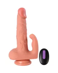 SHEQU - HAYDEN DILDO ET STIMULATEUR DE CLITORIS AVEC VIBRATION ET TÉLÉCOMMANDE 16 CM SHEQU - HAYDEN DILDO ET STIMULATEUR DE CLITORIS AVEC VIBRATION ET TÉLÉCOMMANDE 16 CM