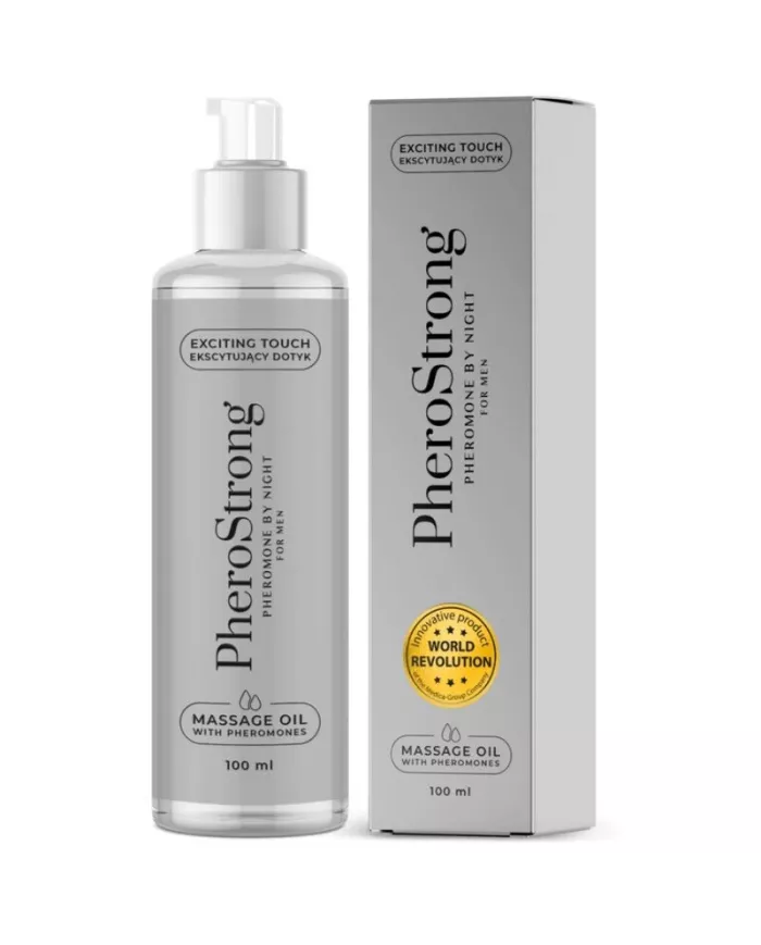 PHEROSTRONG - HUILE DE MASSAGE DE NUIT POUR HOMME 100 ML