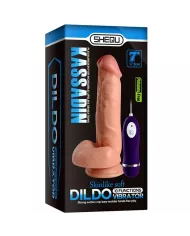 SHEQU - KASSADIN VIBRATEUR DILDO AVEC TÉLÉCOMMANDE 17,5 CM SHEQU - KASSADIN VIBRATEUR DILDO AVEC TÉLÉCOMMANDE 17,5 CM