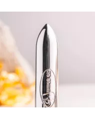 ROCKS-OFF - RO-80 BALLE VIBRANTE CHROME ARGENTÉE