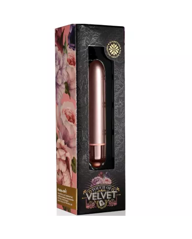 ROCKS-OFF - RO-90 TOUCH VELVET BULLET VIBRANTE ROSE