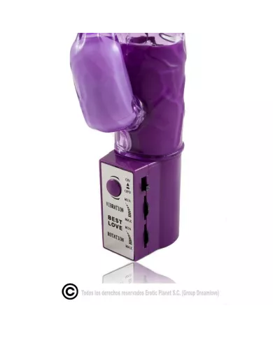 BAILE - ROTATEUR DE LAPIN LILAS AVEC SUPERSTIMULATEUR BAILE - ROTATEUR DE LAPIN LILAS AVEC SUPERSTIMULATEUR
