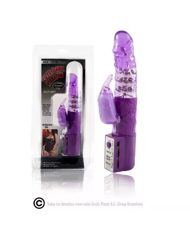 BAILE - ROTATEUR DE LAPIN LILAS AVEC SUPERSTIMULATEUR BAILE - ROTATEUR DE LAPIN LILAS AVEC SUPERSTIMULATEUR