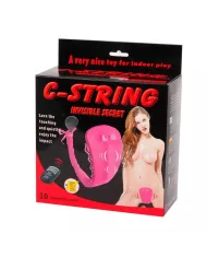 BAILE - STRING AVEC VIBRATEUR AVEC TÉLÉCOMMANDE LILAS BAILE - STRING AVEC VIBRATEUR AVEC TÉLÉCOMMANDE LILAS