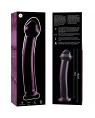 NEBULA SERIES BY IBIZA - MODÈLE 11 GODE EN VERRE BOROSILICATE ROSE 16 CM -O- 3 CM