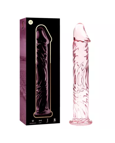 NEBULA SERIES BY IBIZA - MODÈLE 12 GODE EN VERRE BOROSILICATE ROSE 17 CM -O- 3.5 CM NEBULA SERIES BY IBIZA - MODÈLE 12 GODE EN VERRE BOROSILICATE ROSE 17 CM -O- 3.5 CM