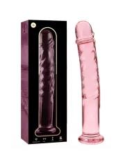 NEBULA SERIES BY IBIZA - MODÈLE 16 GODE EN VERRE BOROSILICATE ROSE 18.5 CM -O- 3 CM
