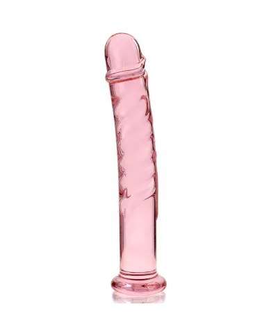 NEBULA SERIES BY IBIZA - MODÈLE 16 GODE EN VERRE BOROSILICATE ROSE 18.5 CM -O- 3 CM